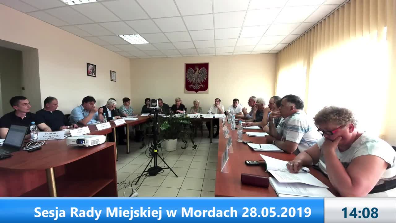 Sesja Rady Miejskiej w Mordach – 28.05.2019