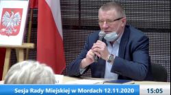 Sesja Rady Miejskiej w Mordach -12.11.2020