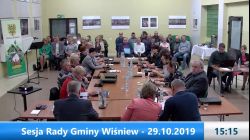 Sesja Rady Gminy Wiśniew – 29.10.2019
