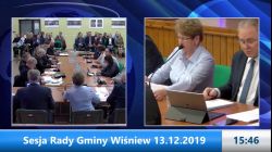 Sesja Rady Gminy Wiśniew – 13.12.2019