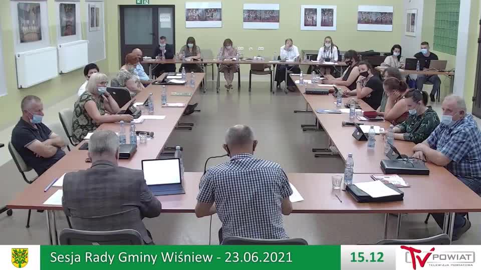 Sesja Rady Gminy Wiśniew – 23.06.2021