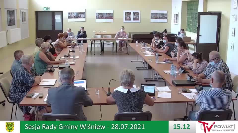Sesja Rady Gminy Wiśniew - 28.07.2021
