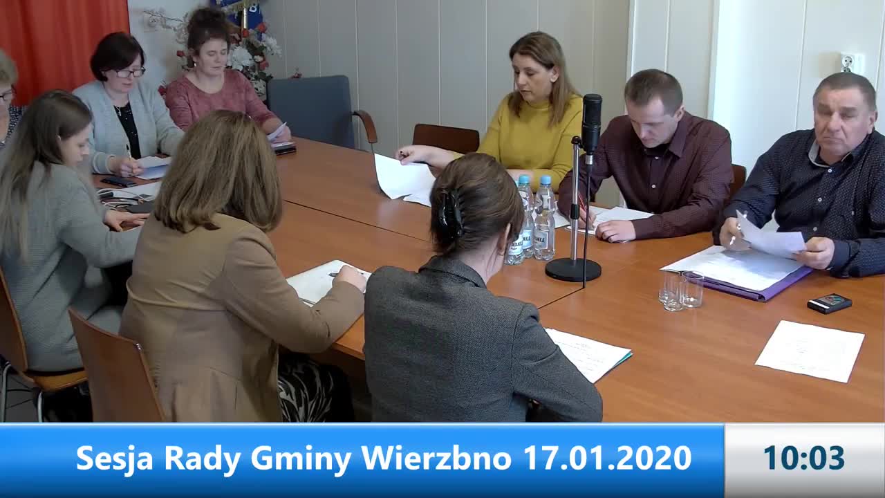 Sesja Rady Gminy Wierzbno – 17.01.2020