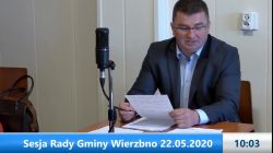 Sesja Rady Gminy Wierzbno on 22-May-20-09:58:13