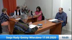 Sesja Rady Gminy Wierzbno - 17.09.2020