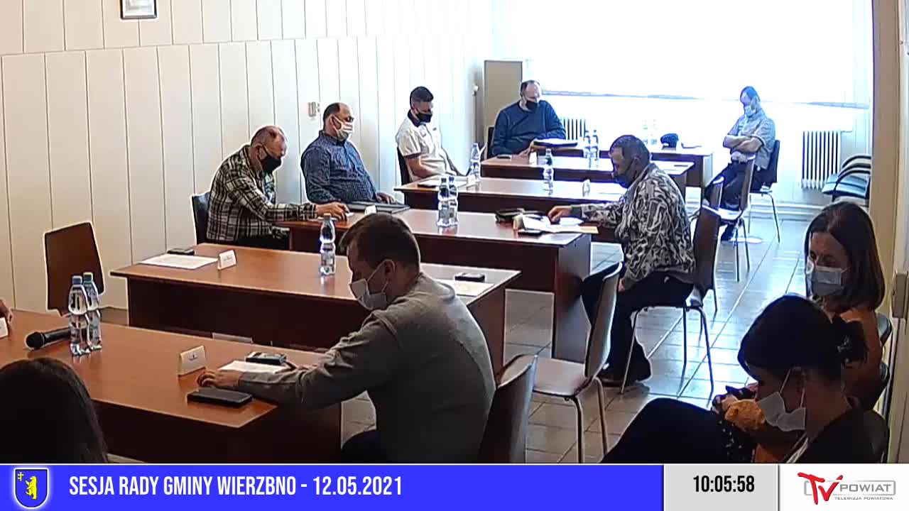Sesja Rady Gminy Wierzbno - 12.05.2021