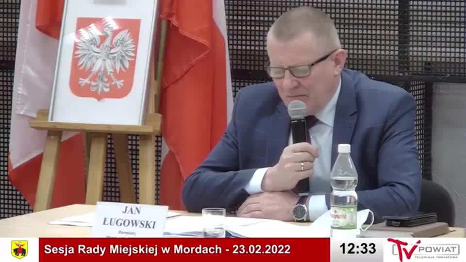 Sesja Rady Miejskiej w Mordach – 23.02.2022