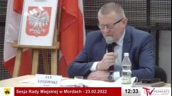 Sesja Rady Miejskiej w Mordach â€“ 23.02.2022