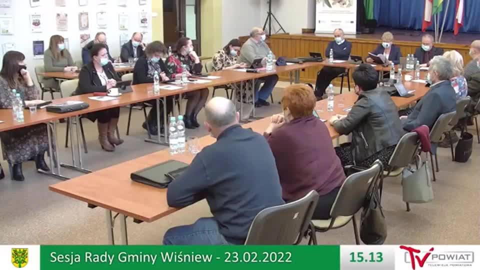 Sesja Rady Gminy Wiśniew – 23.02.2022