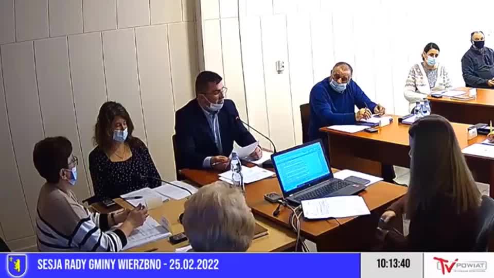 Sesja Rady Gminy Wierzbno – 25.02.2022