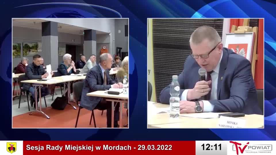 Sesja Rady Miejskiej w Mordach – 29.03.2022