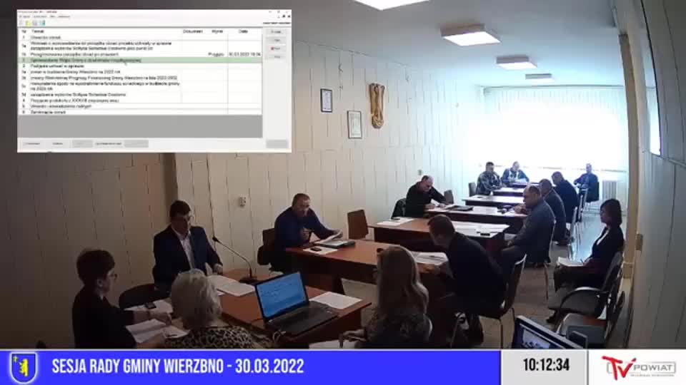 Sesja Rady Gminy Wierzbno – 30.03.2022