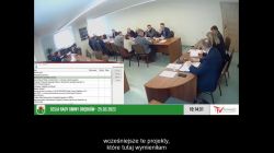 Sesja Rady Gminy Grębków – 25.03.2022 - NAPISY