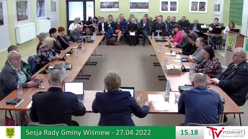 Sesja Rady Gminy Wiśniew – 27.04.2022