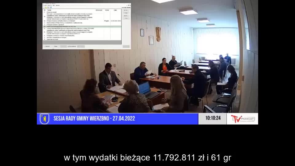 Sesja Rady Gminy Wierzbno - 27.04.2022-NAPISY