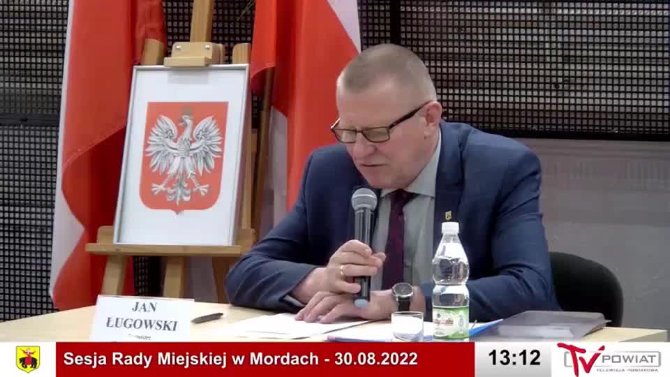 Sesja Rady Miejskiej w Mordach – 30.08.2022