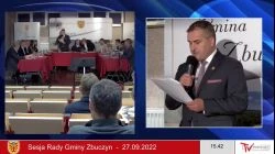 Sesja Rady Gminy Zbuczyn – 27.09.2022