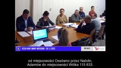 Sesja Rady Gminy Wierzbno – 28.11.2022 / NAPISY