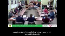 Sesja Rady Gminy Wiśniew – 08.12.2022 / NAPISY