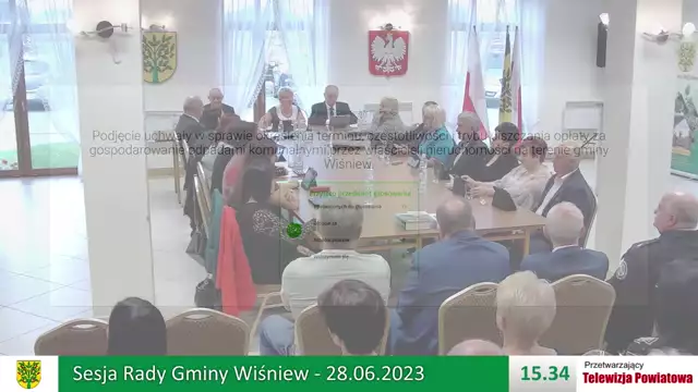 Sesja Rady Gminy Wiśniew- 28.06.2023