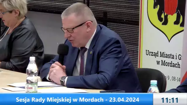 Sesja Rady Miejskiej w Mordach – 23.04.2024