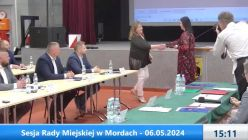 Sesja Rady Miejskiej w Mordach – 06.05.2024
