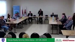 Sesja Rady Gminy Wierzbno – 07.05.2024