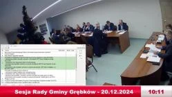 Sesja Rady Gminy Grębków – 20.12.2024